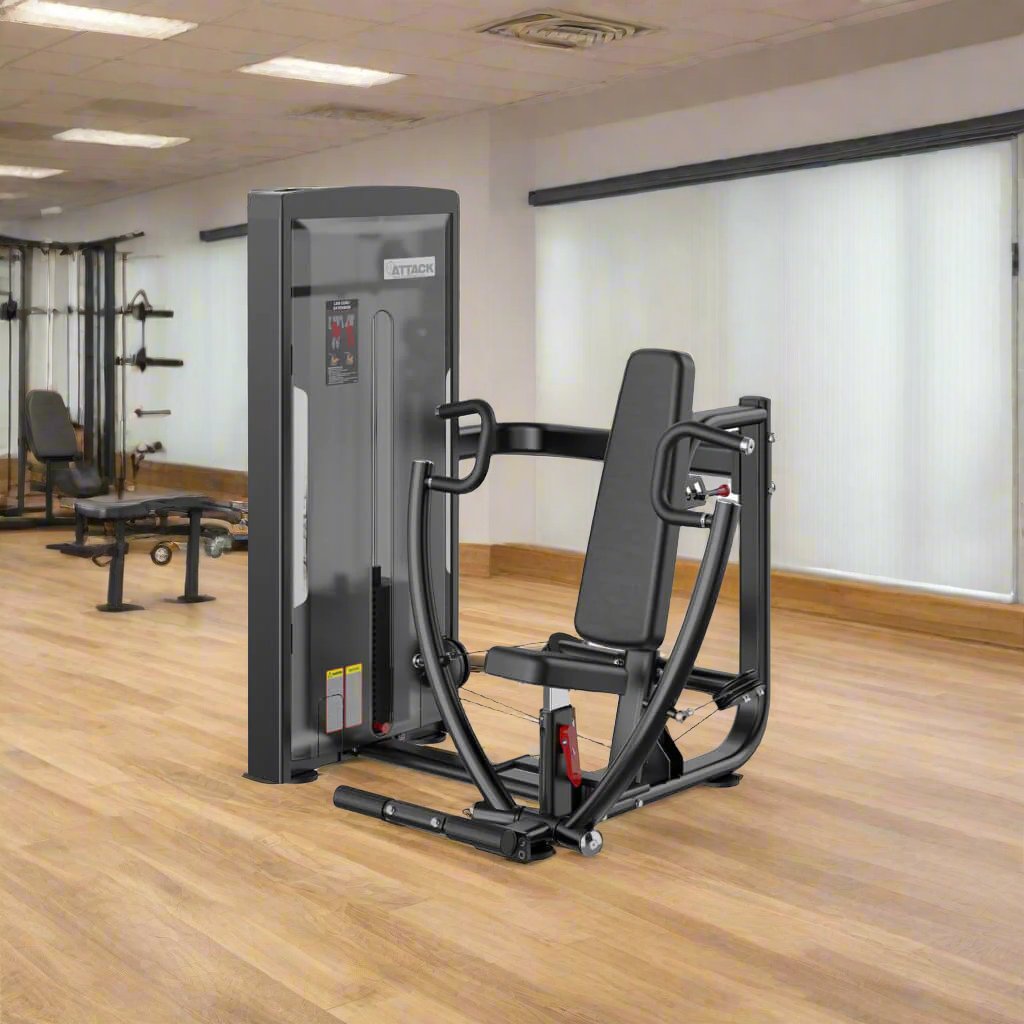 Attack Strength Chest Press (Converging) - Black
