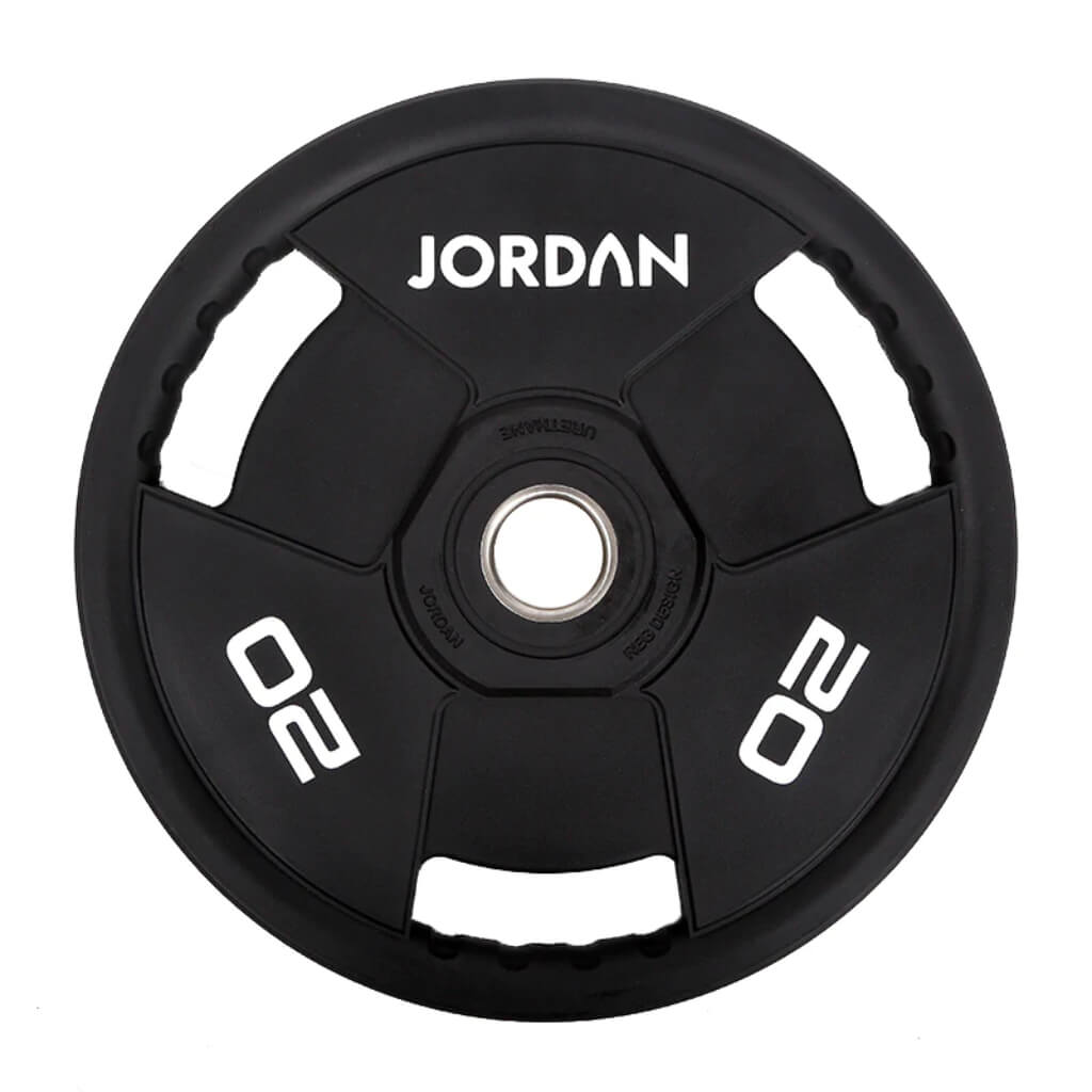 Jordan Fitness Urethane Olympic Plates - Durable and Stylish Weightlifting Discs