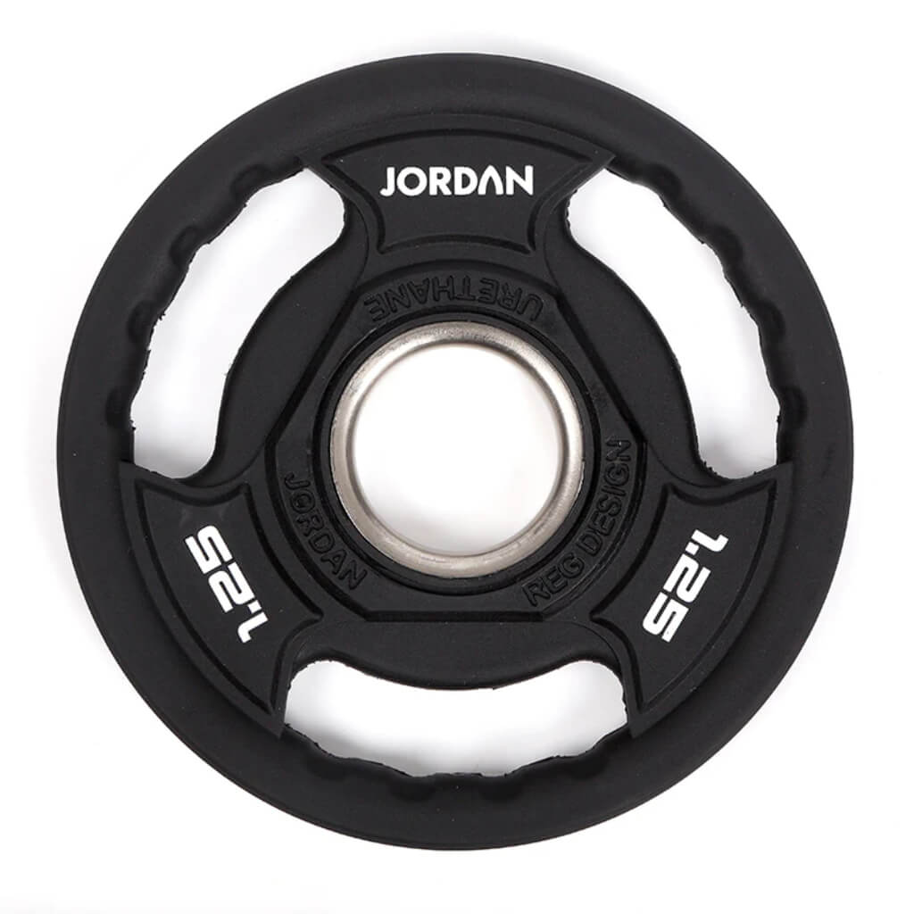 Jordan Fitness Urethane Olympic Plates - Durable and Stylish Weightlifting Discs