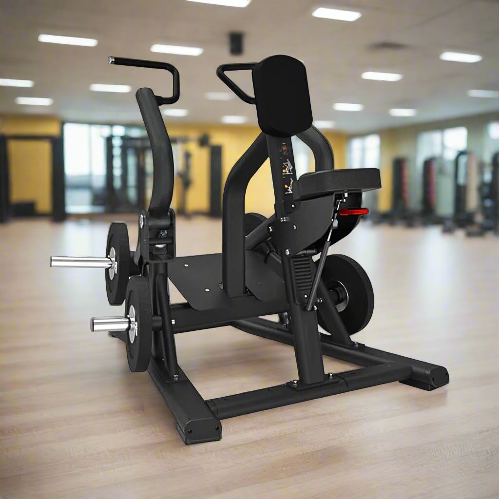 Plate Loaded Row Machine – Adjustable for Back Strength Training