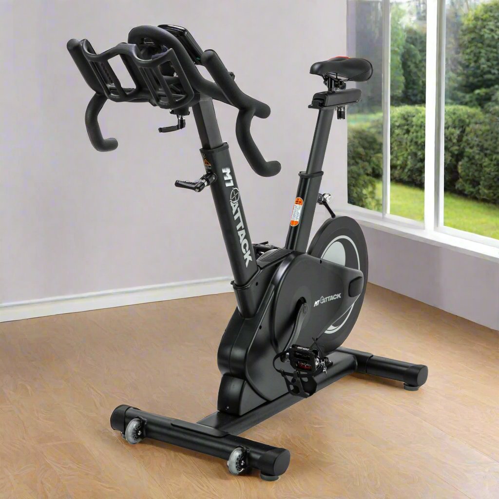 Spin Attack M1 Indoor Cycle – Commercial, Belt Drive Bike