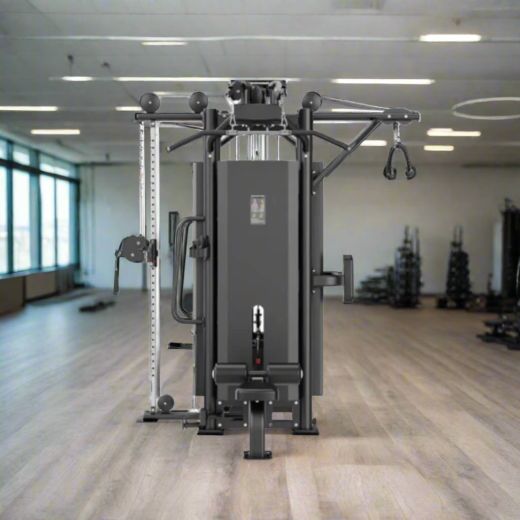 4 Station Lat Pull/Low Row/Tricep