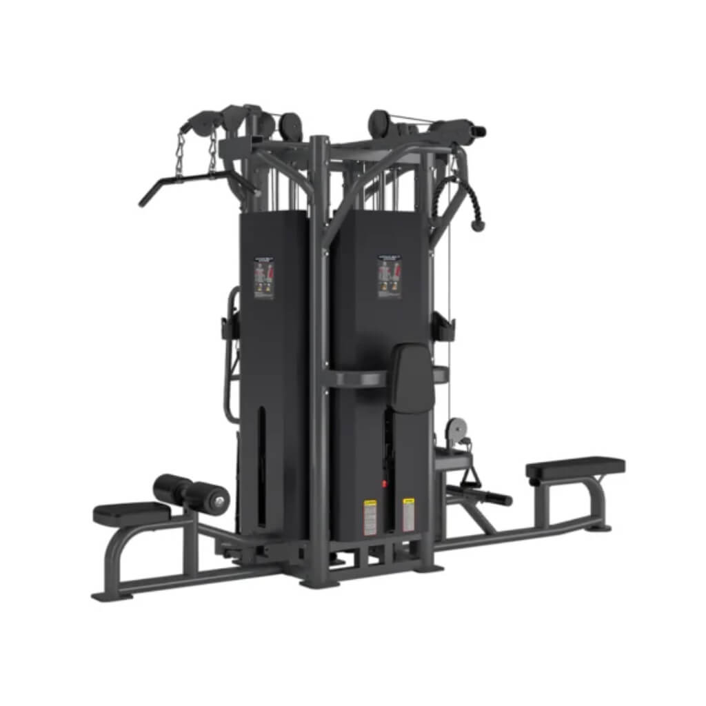 4 Station Lat Pull/Low Row/Tricep