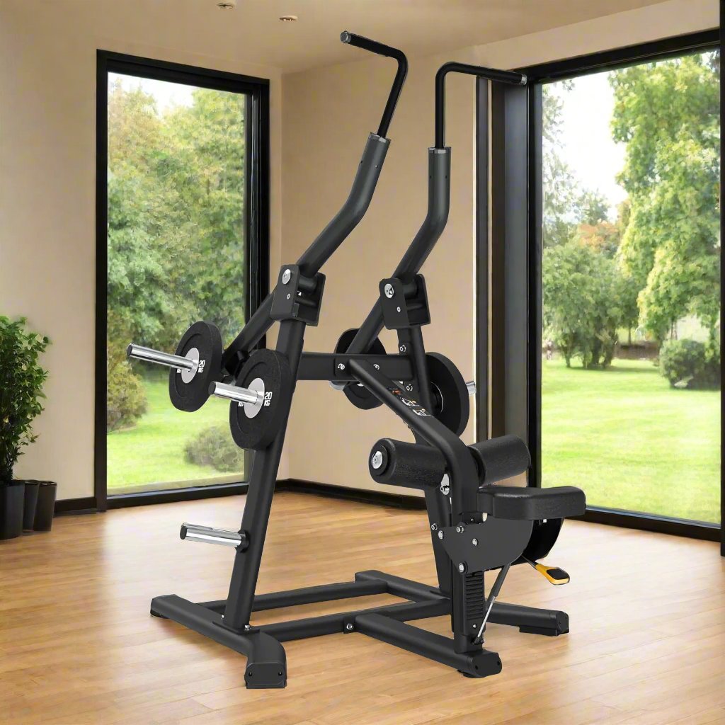 Adjustable Lat Pulldown  Machine – Plate Loaded