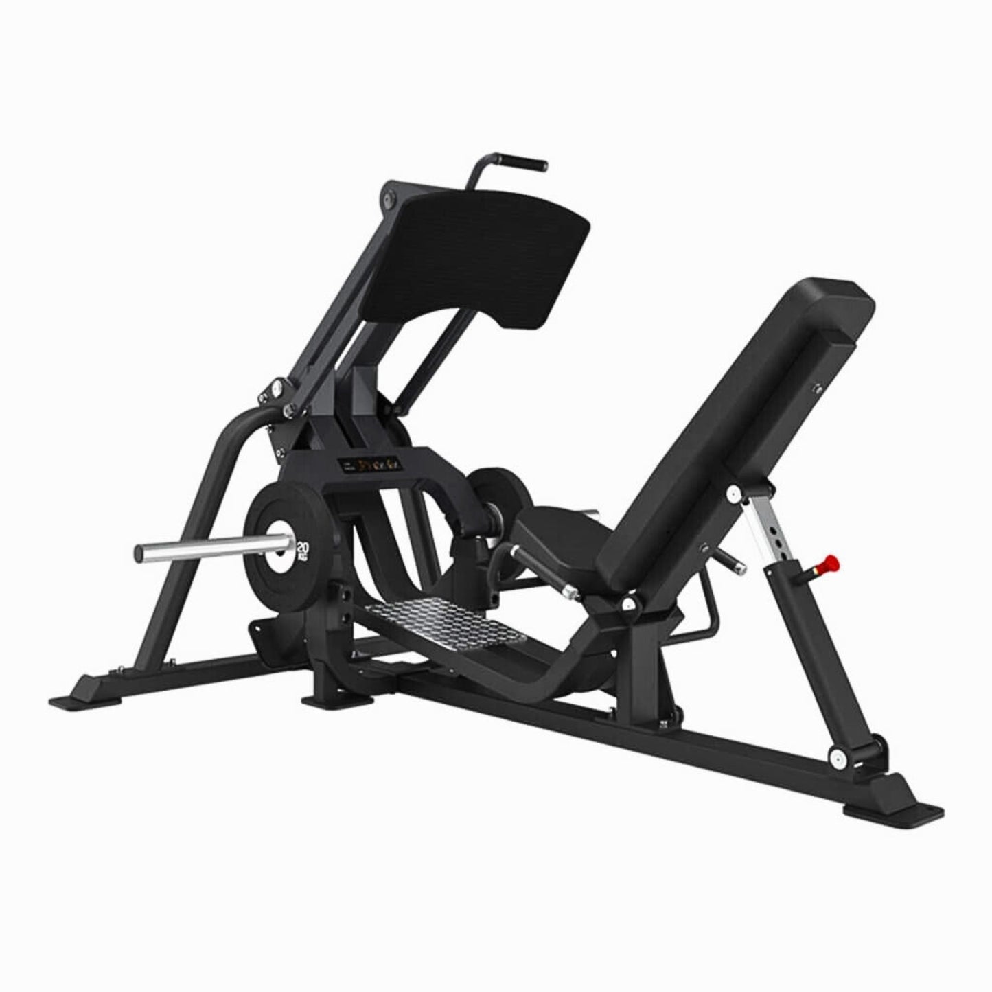 Adjustable Lever Leg Press – Plate Loaded, Strength Training Machine