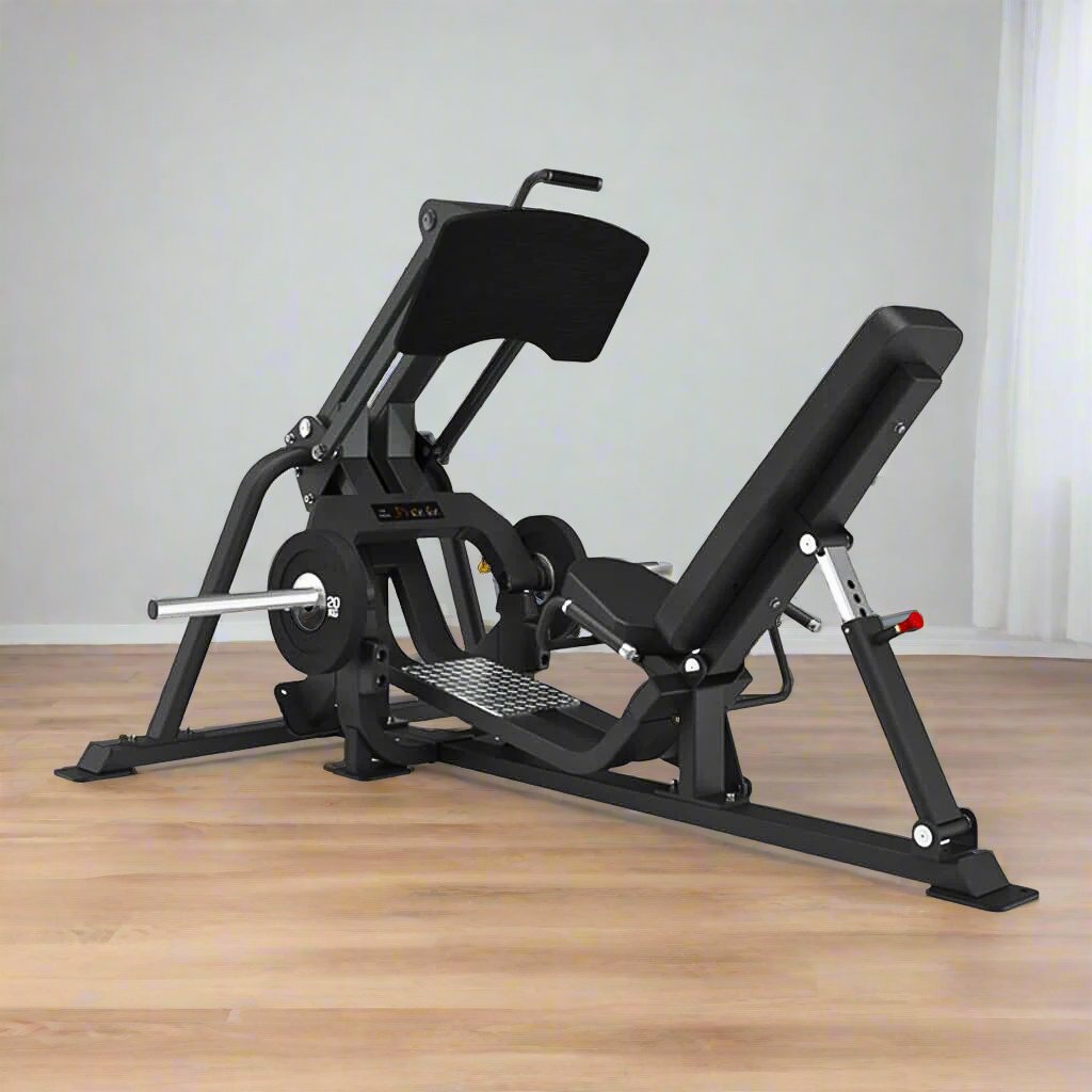Adjustable Lever Leg Press – Plate Loaded, Strength Training Machine