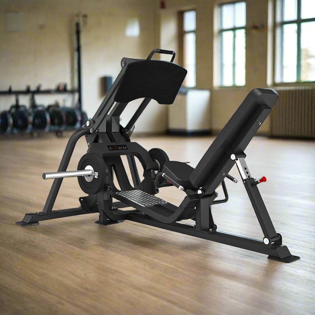 Adjustable Lever Leg Press – Plate Loaded, Strength Training Machine