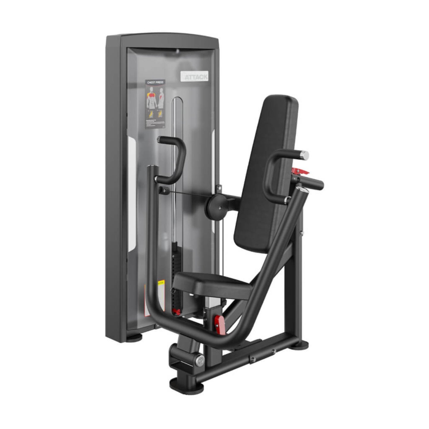 Attack Fitness Chest Press – Ergonomic Commercial Gym Machine