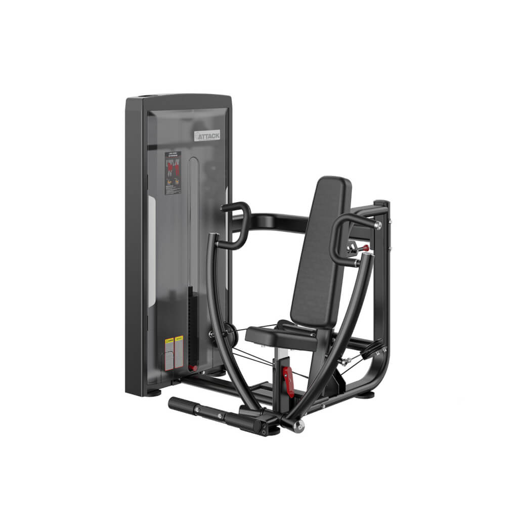 Attack Strength Chest Press (Converging) - Black