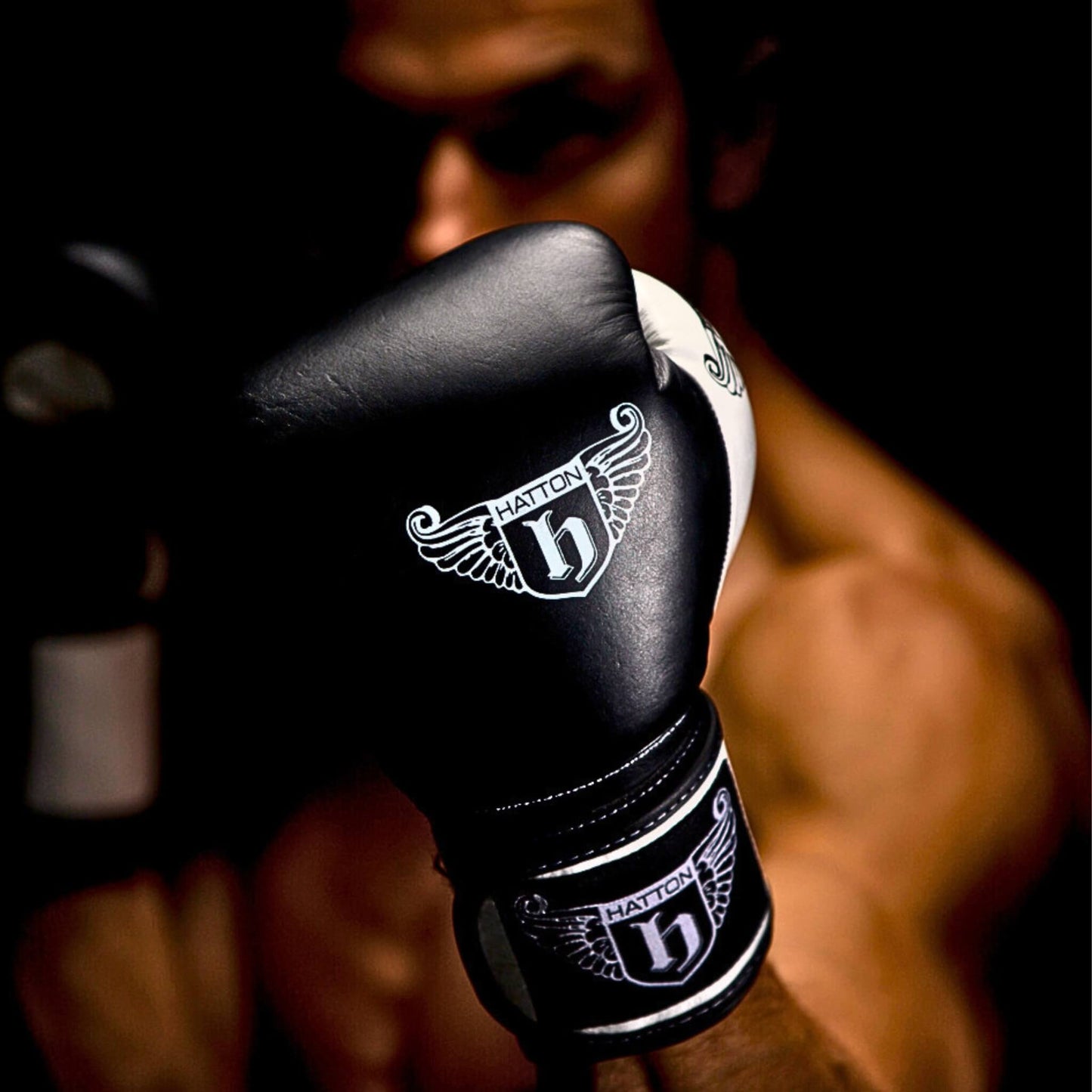 Hatton Leather Sparring Gloves – Durable, Velcro Fastening Boxing Gear
