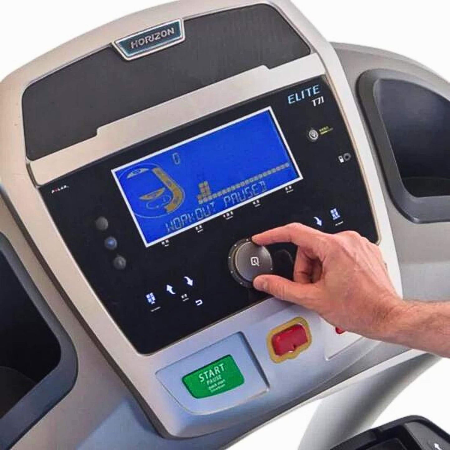Horizon Fitness Elite T7.1 Treadmill - Balanced Workout Companion