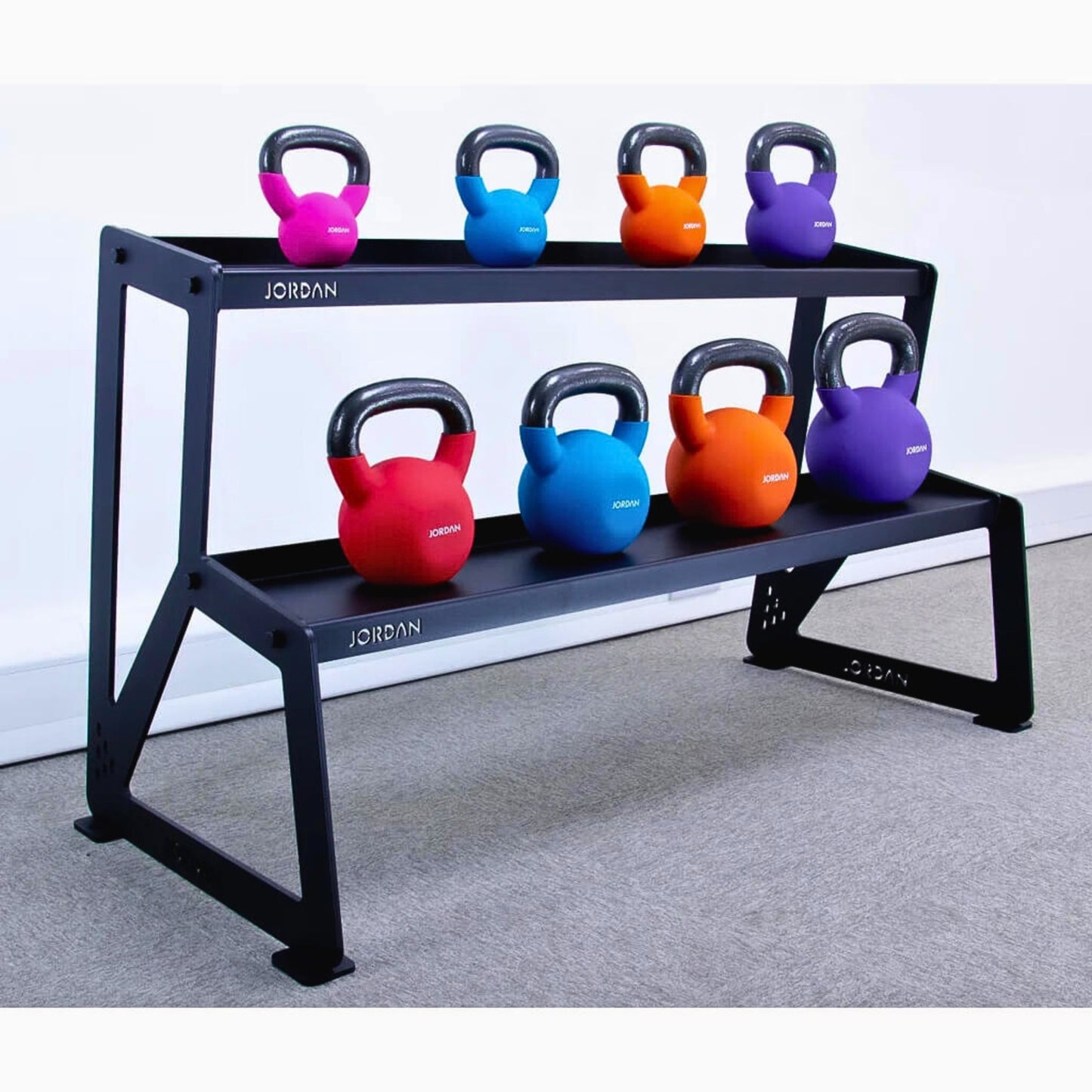 Jordan Kettlebell Rack – Space-Saving, Durable Storage Solution
