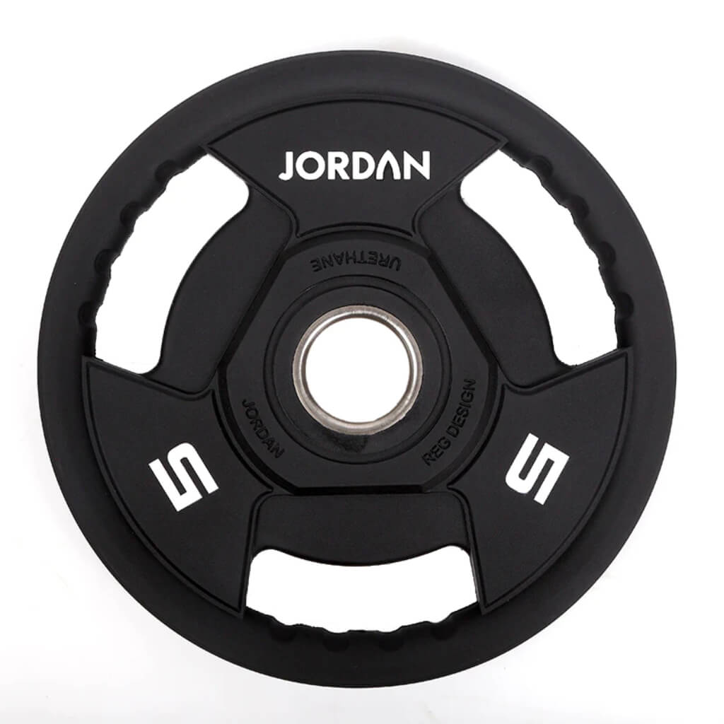 Jordan Fitness Urethane Olympic Plates - Durable and Stylish Weightlifting Discs