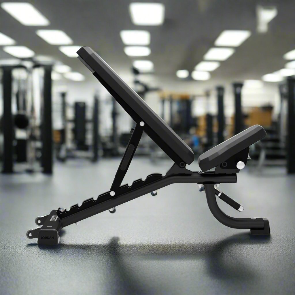 Jordan Adjustable Weight Bench – Flat, Incline, Decline