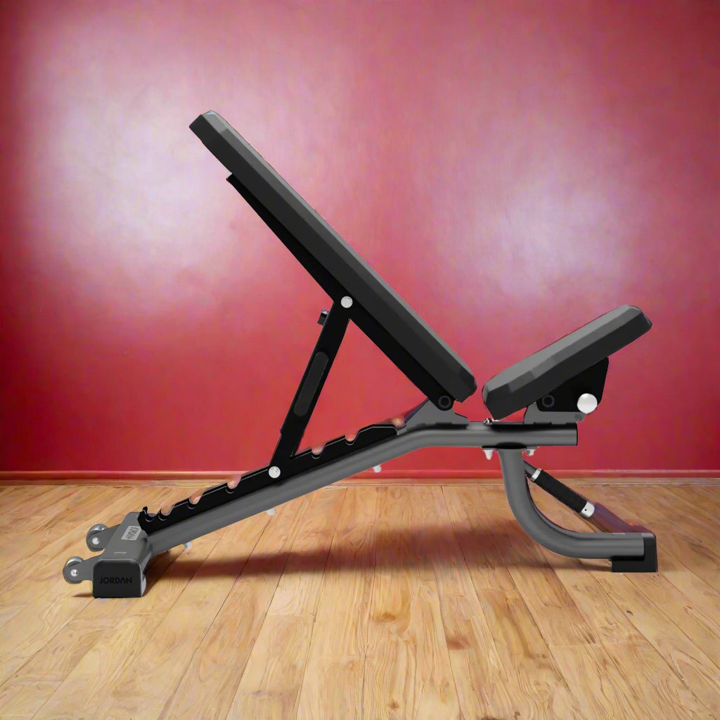 Jordan Adjustable Weight Bench – Flat, Incline, Decline