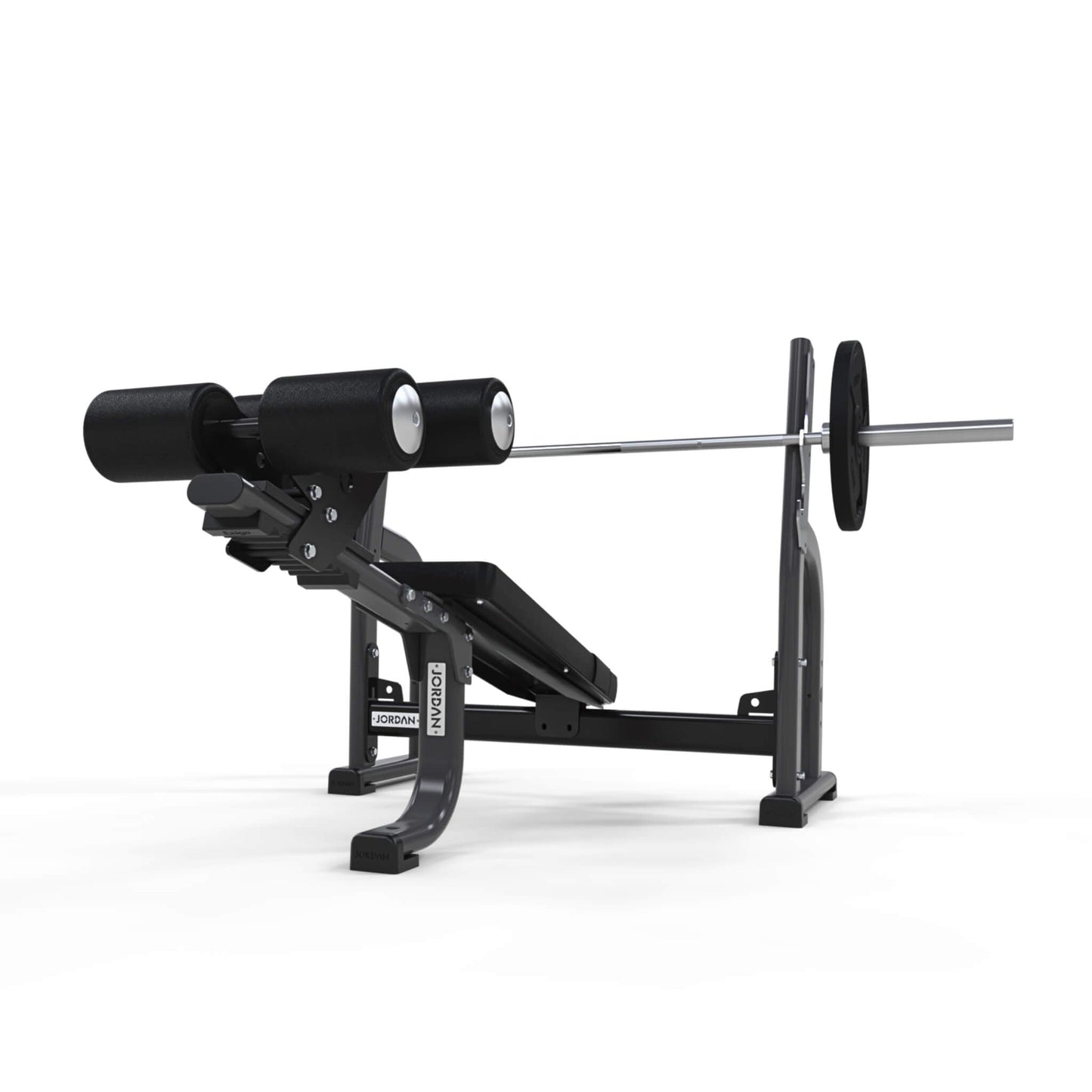 Jordan Fitness Olympic Decline Bench - Grey