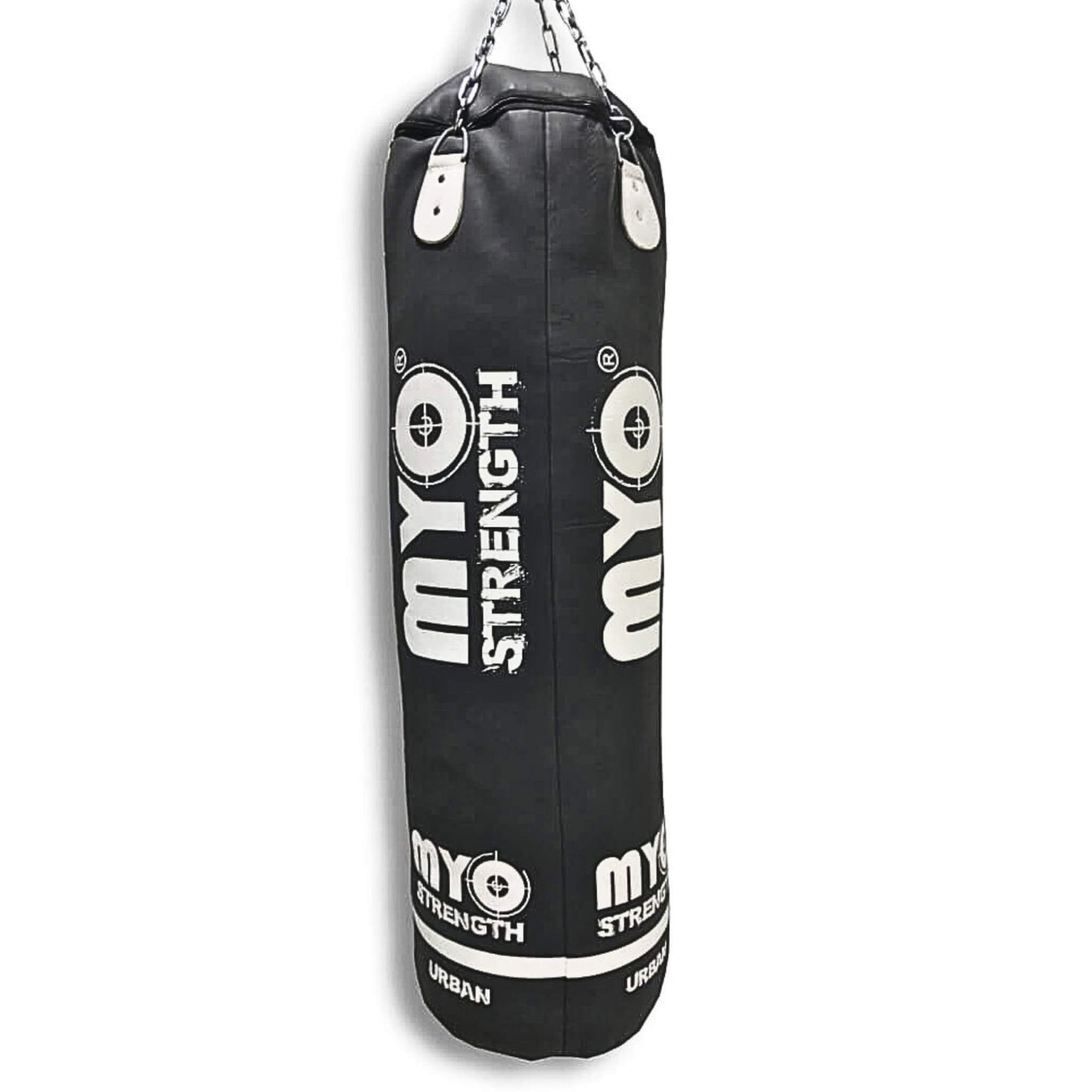 Myo Strength Punch Bag – 5ft Leather, Heavy-Duty