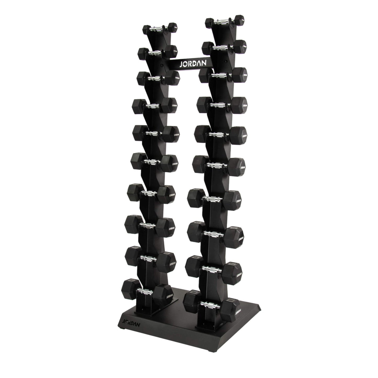 Vertical Dumbbell Rack – Space-Saving, Holds 10 Pairs
