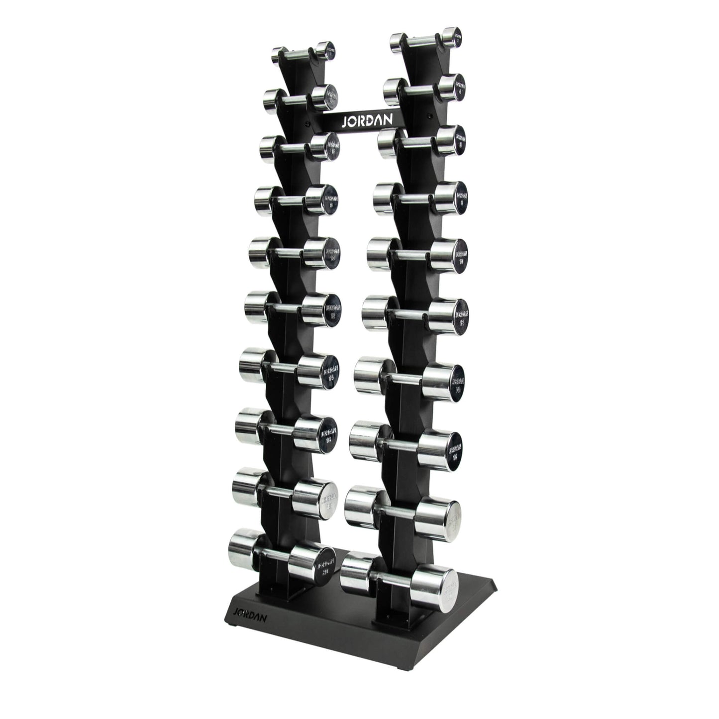 Vertical Dumbbell Rack – Space-Saving, Holds 10 Pairs