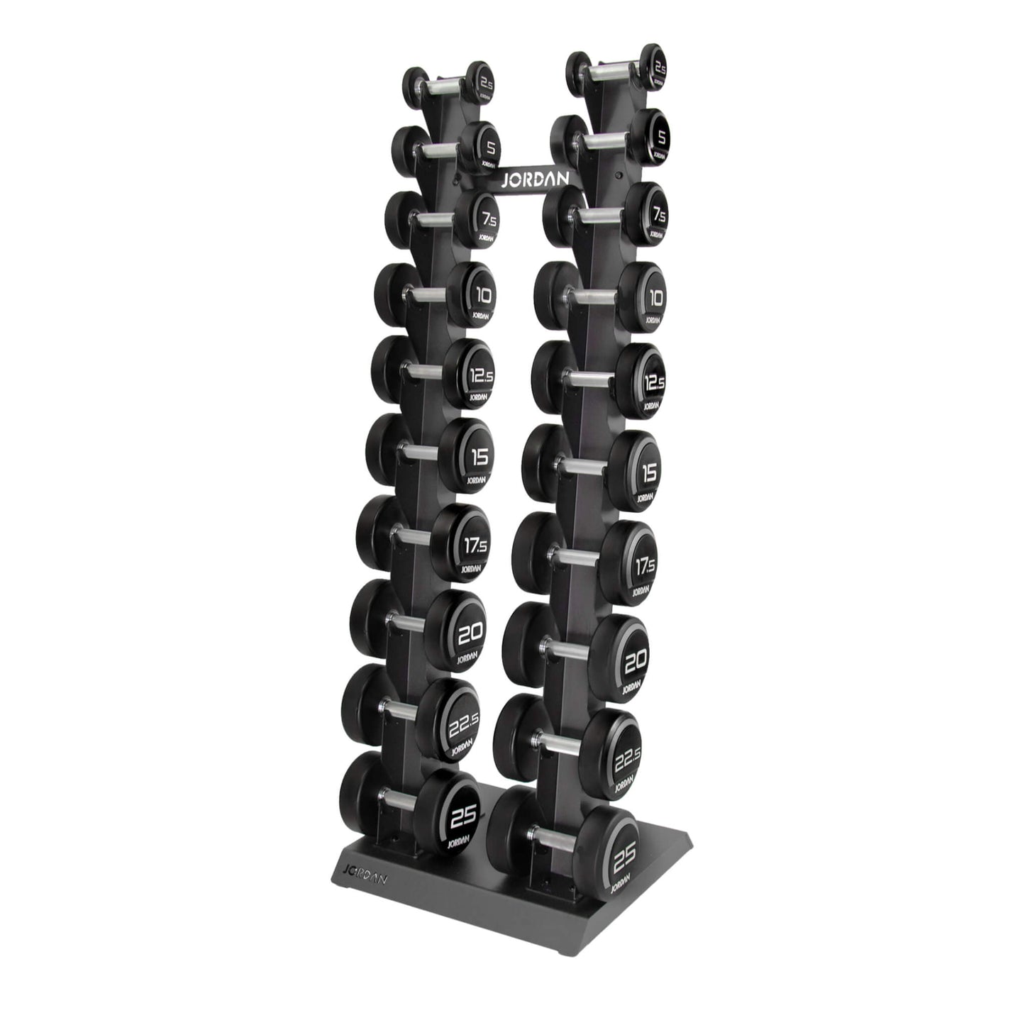 Vertical Dumbbell Rack – Space-Saving, Holds 10 Pairs