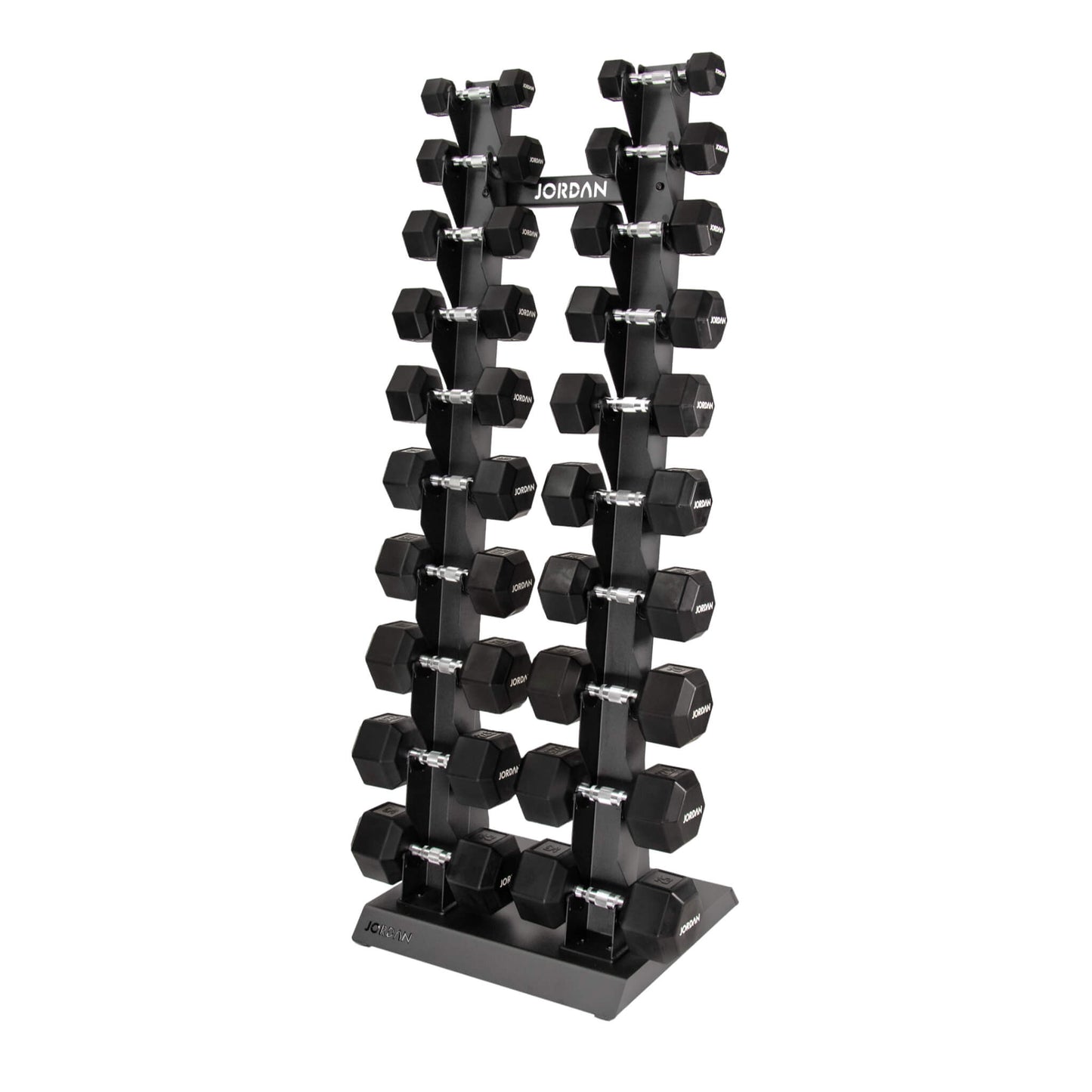 Vertical Dumbbell Rack – Space-Saving, Holds 10 Pairs
