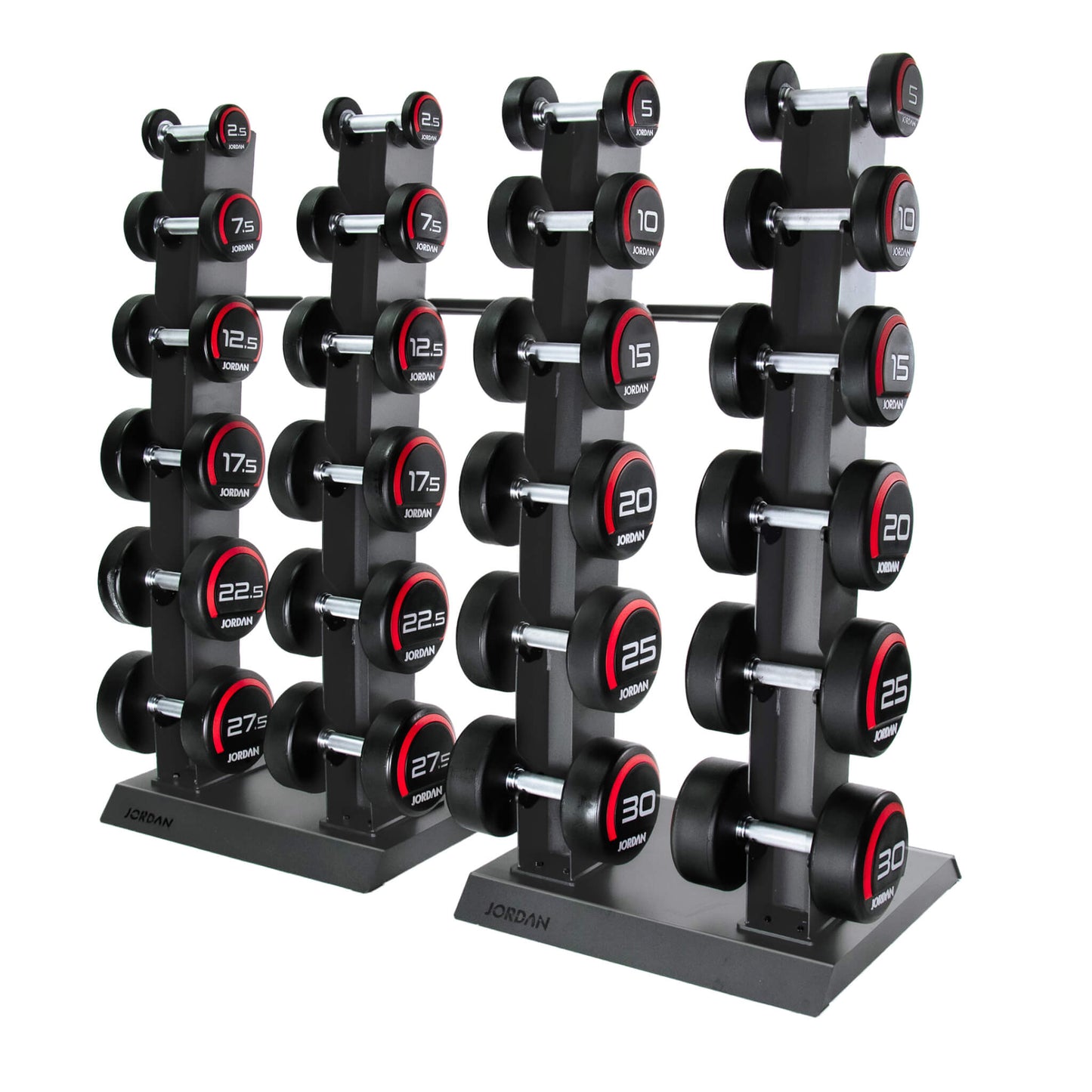Vertical Dumbbell Rack – Space-Saving, Holds 10 Pairs
